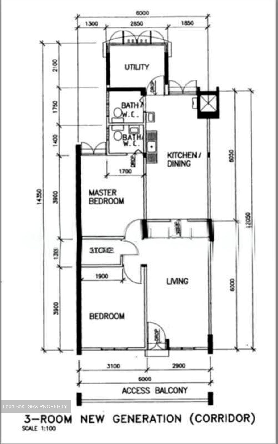 Blk 302 Ang Mo Kio 31 (Ang Mo Kio), HDB 3 Rooms #607501991